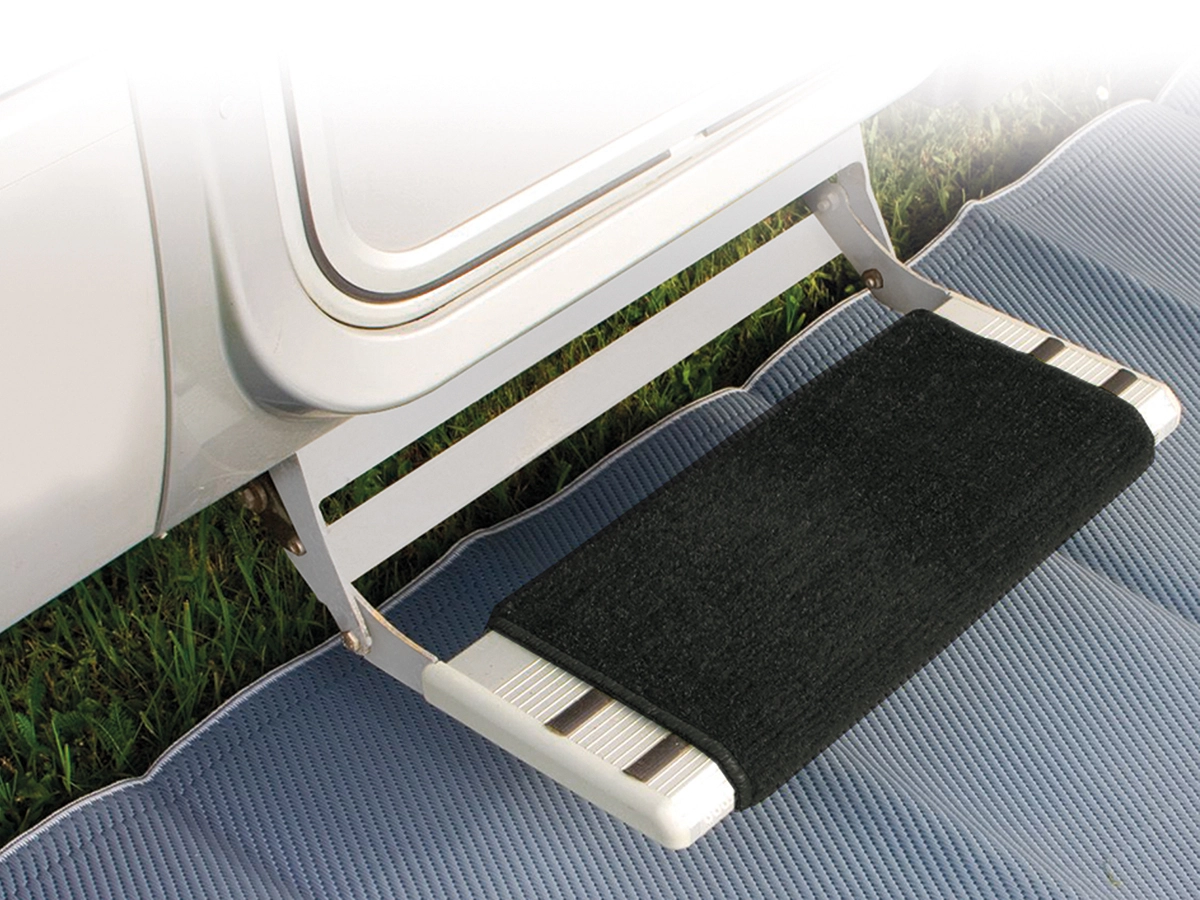 Obelink Clear Step opstapmatje - black