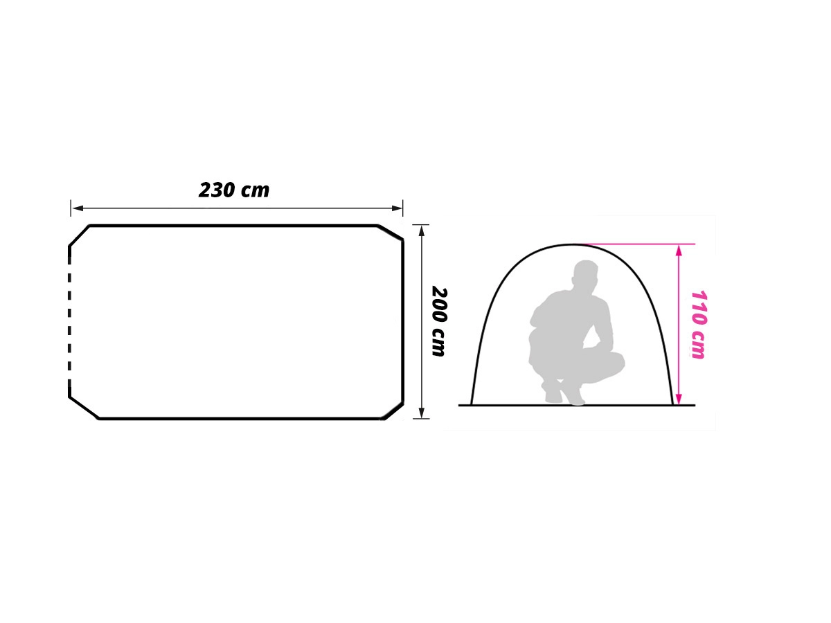 Obelink Aero pop-up tent