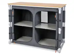 Obelink Ravenna Bamboo Quick campingkast - Grey