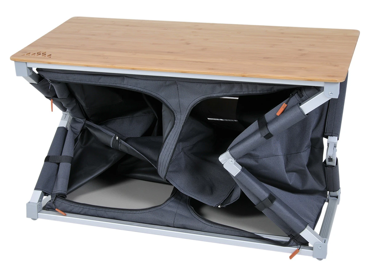 Obelink Ravenna Bamboo Quick campingkast - Grey