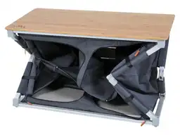 Obelink Ravenna Bamboo Quick campingkast - Grey