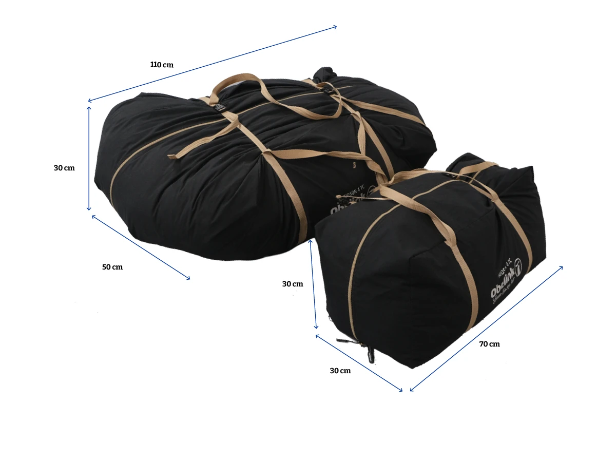 Obelink Hudson 4 TC Easy Air tunneltent