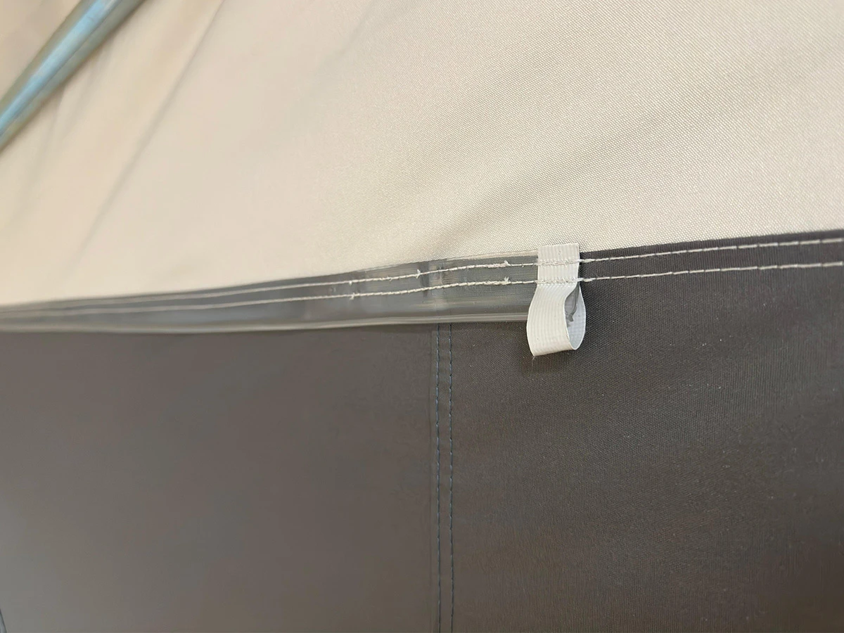 Obelink Panorama Grey 240 maat 15 (1006 - 1030 cm) caravanluifel