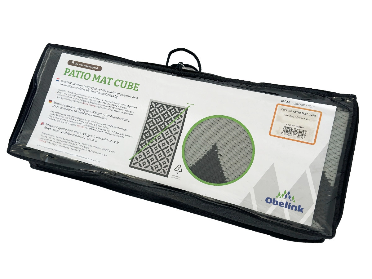 Obelink Patio Mat Cube 440 x 290 cm tenttapijt