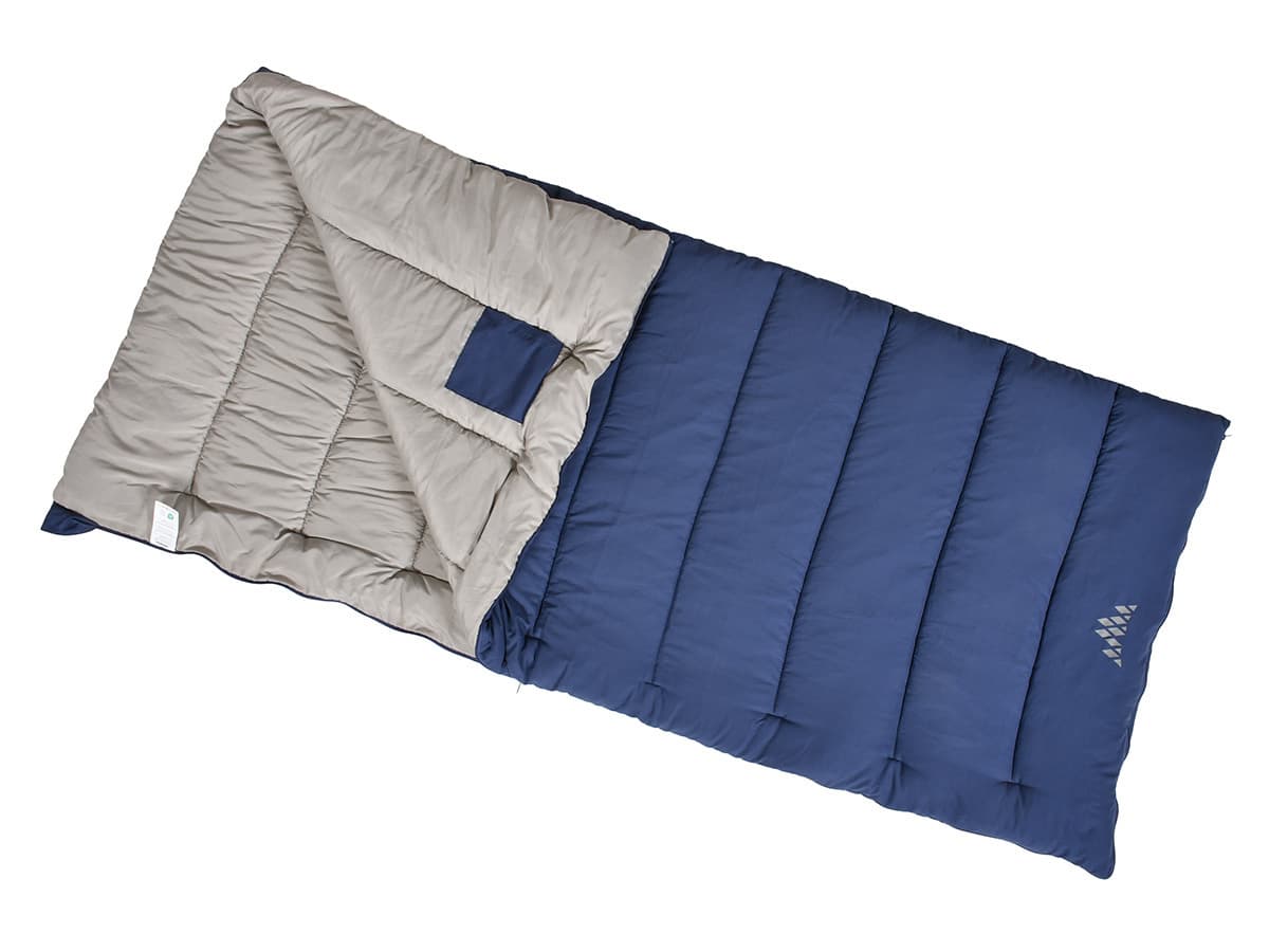 Obelink Sleepcozy Crown Blue slaapzak - 95 x 215 cm