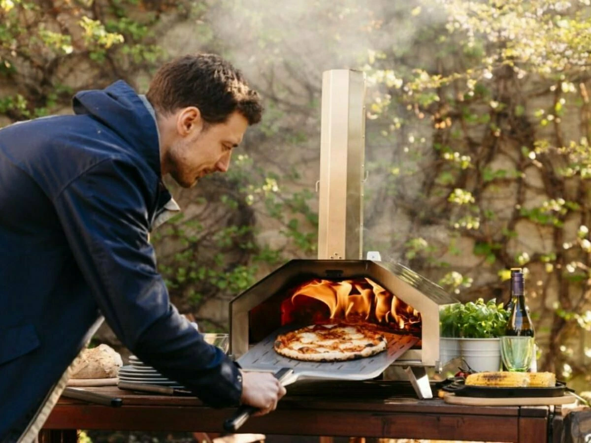 Ooni geperforeerde pizzaschep