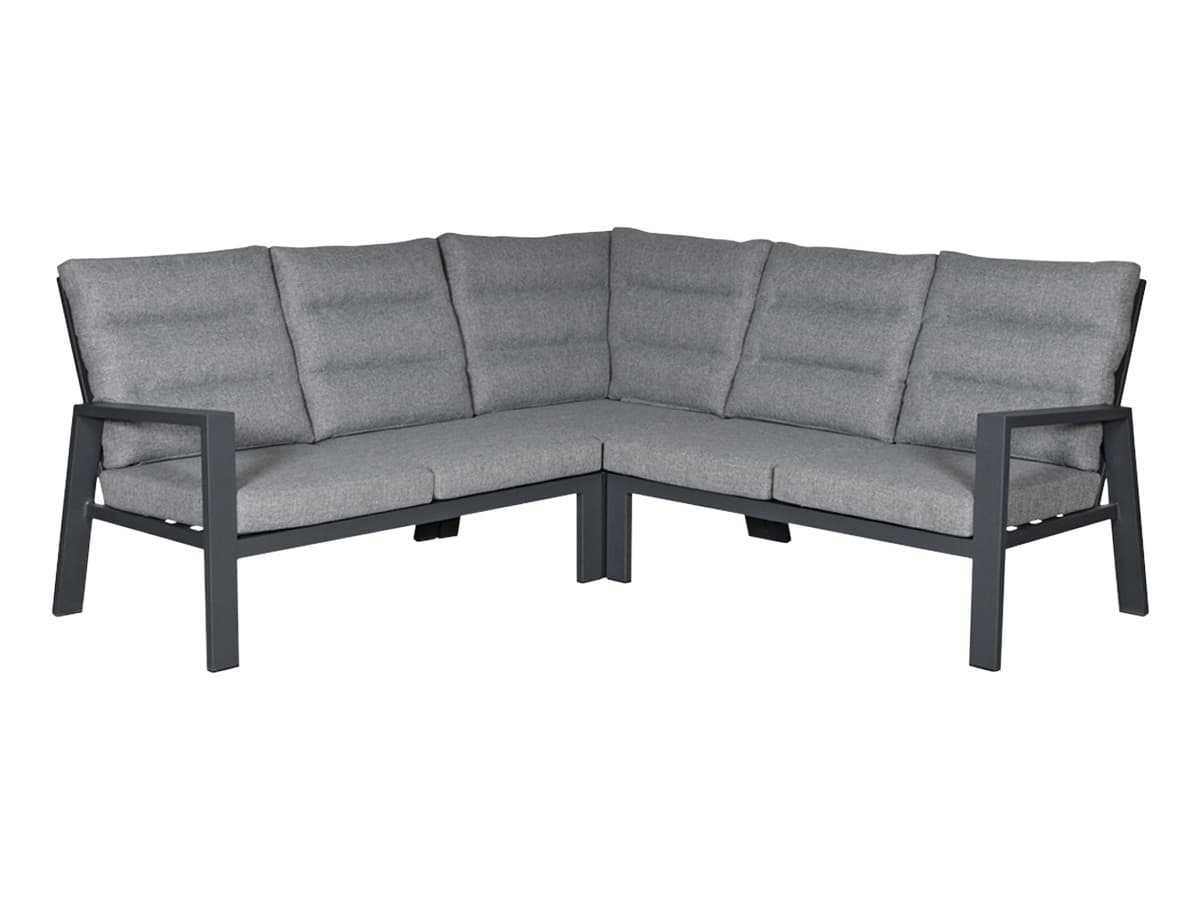 Outdoor Feelings Idaho corner loungebank - Antraciet