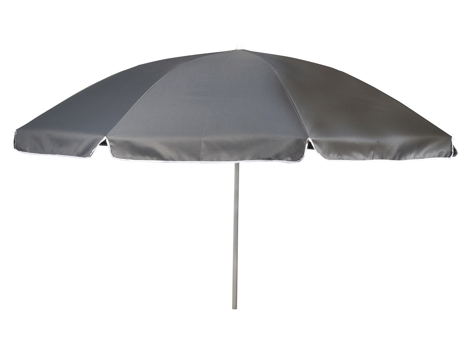Bo-Camp Ø 165 cm parasol met knikarm - Grey