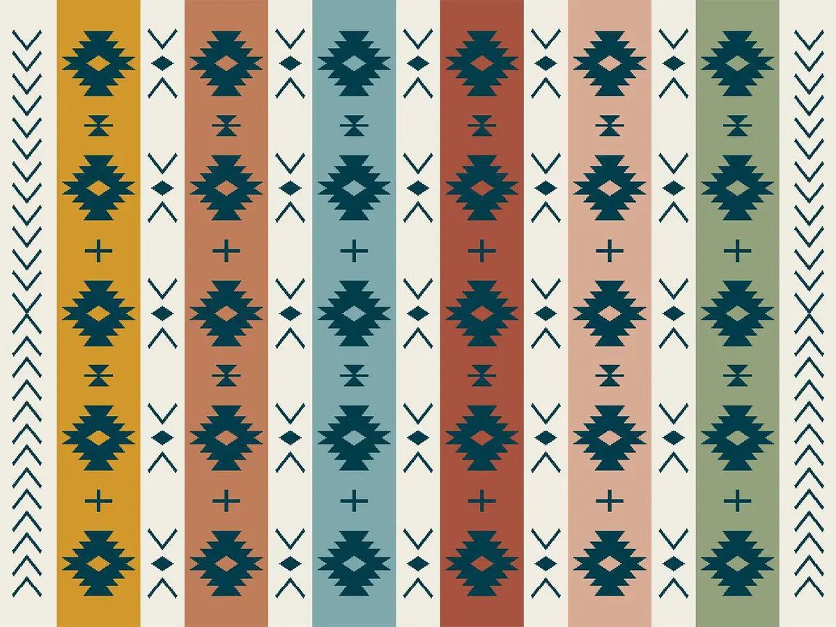 Obelink Patio Mat Aztec 340 x 250 cm tenttapijt