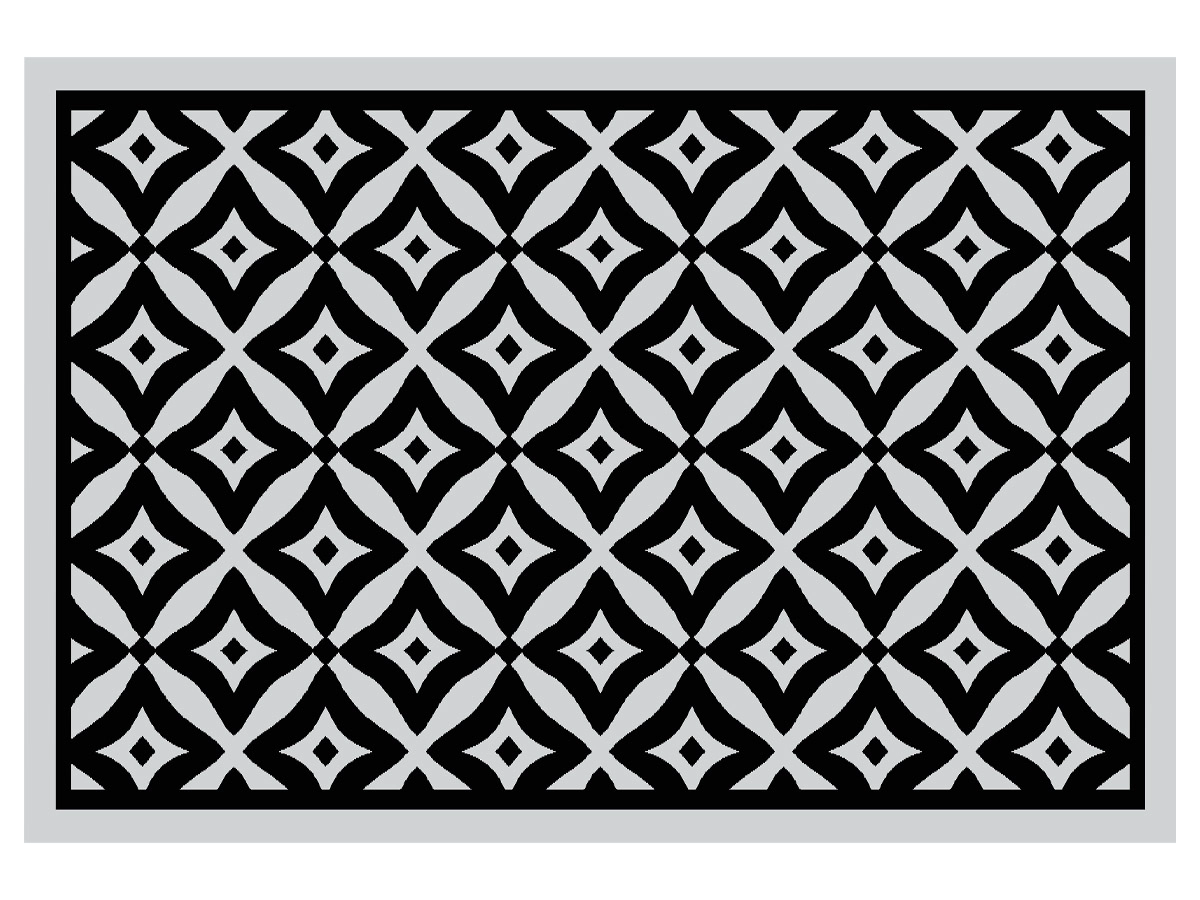 Obelink Patio Mat Cube 440 x 290 cm tenttapijt