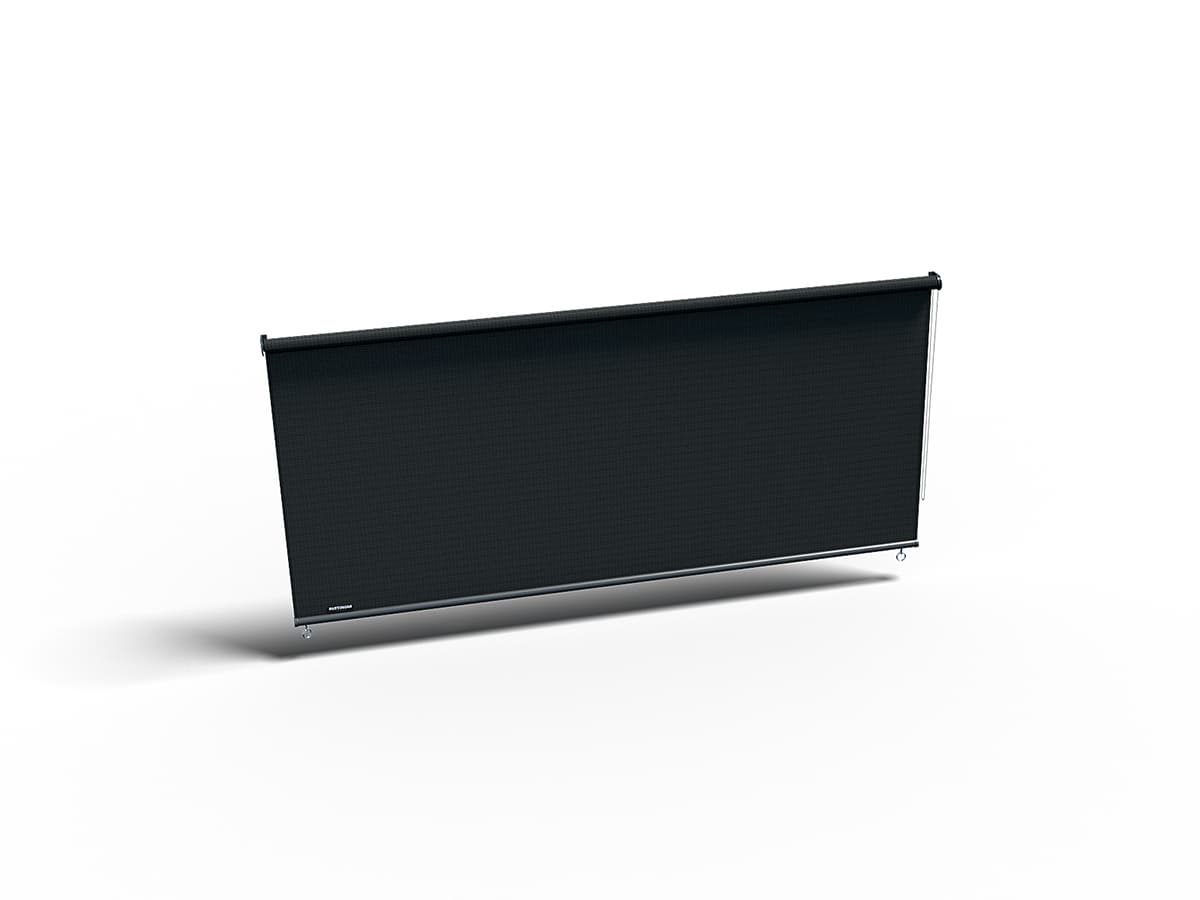 Platinum Coolfit 2,48 x 2,40m zwart rolgordijn