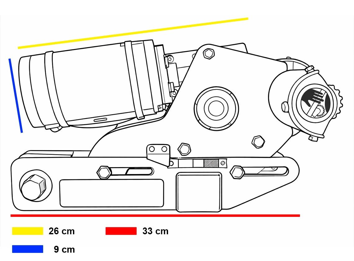 Obelink Prestige II mover - grey