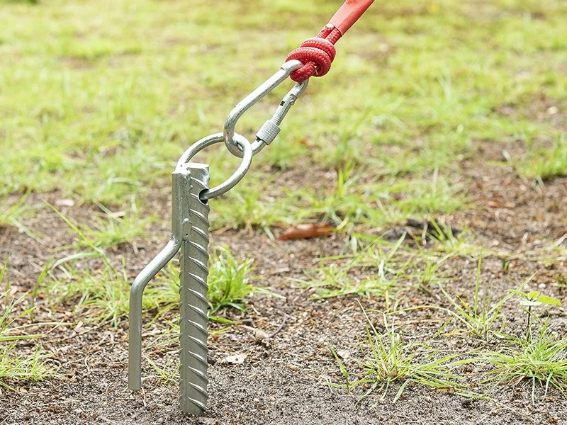 Obelink Ancla grondpen met haak en ring