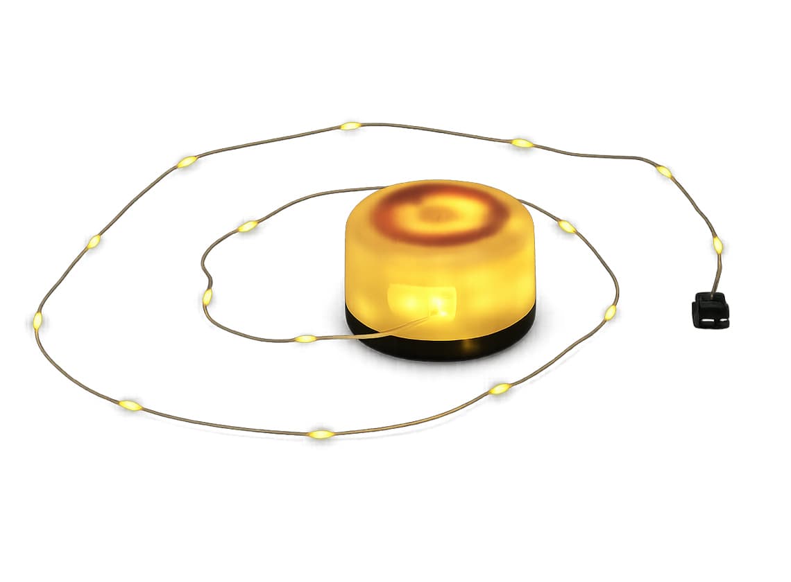 Redcliffs campinglamp met oprolbaar draad
