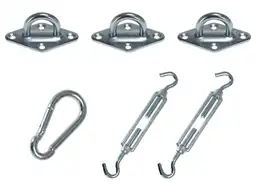Schaduwset accessoires set - 6st
