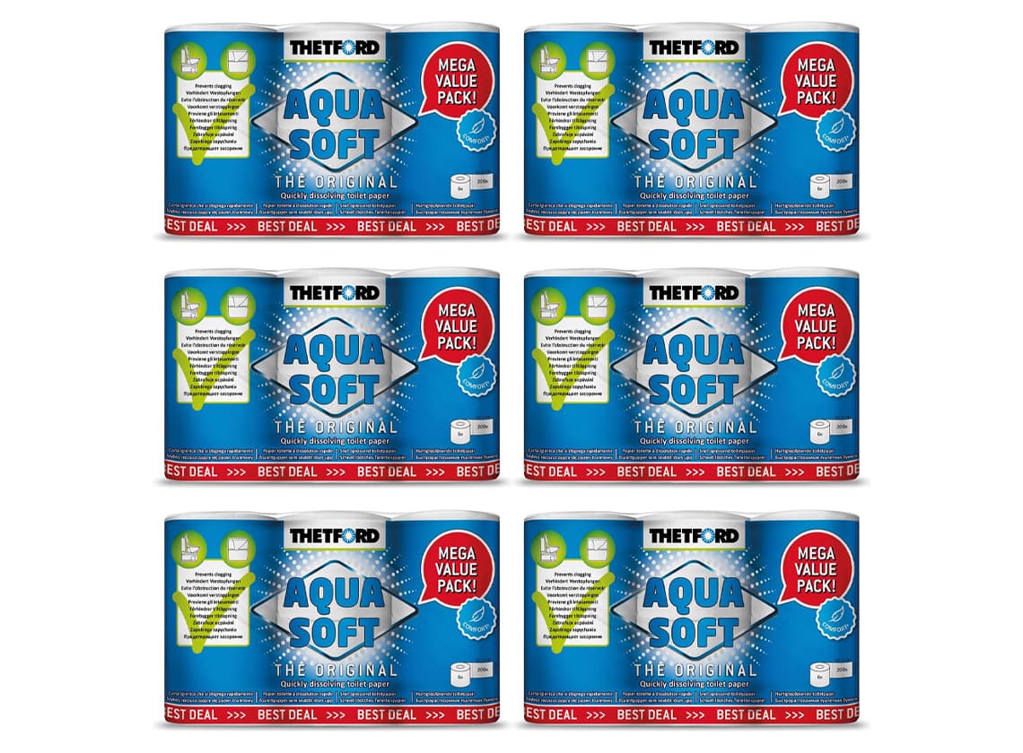 Thetford Aqua Soft toiletpapier - 36 rollen