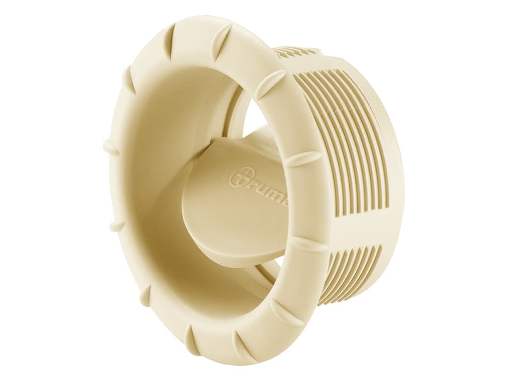 Truma EN eindrooster met draaibare klep - beige