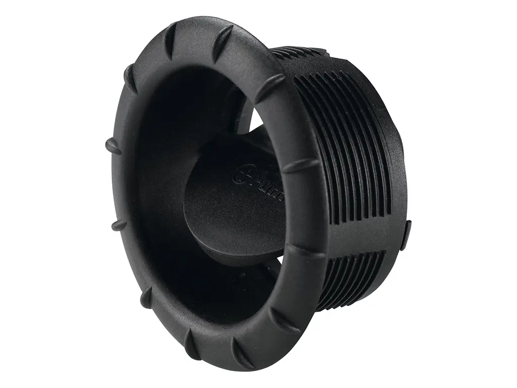 Truma EN eindrooster met draaibare klep - black