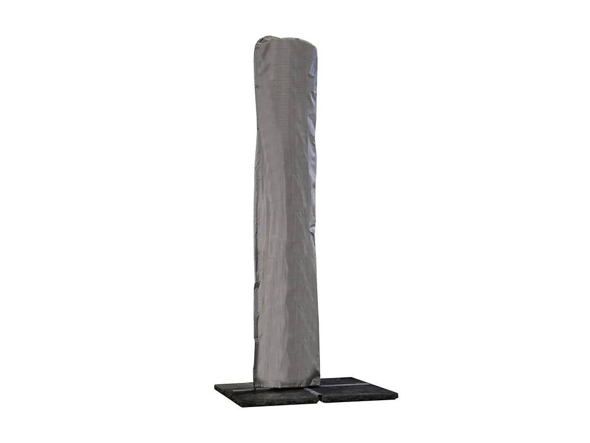Winza 250 x 64 cm grijze parasol beschermhoes