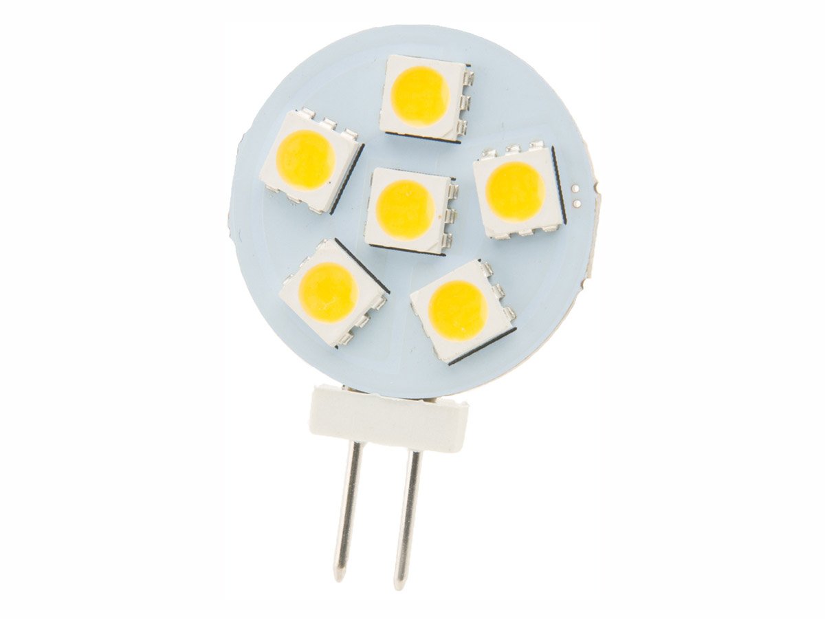 G4 1.2W 3000K LED lampjes (2x)