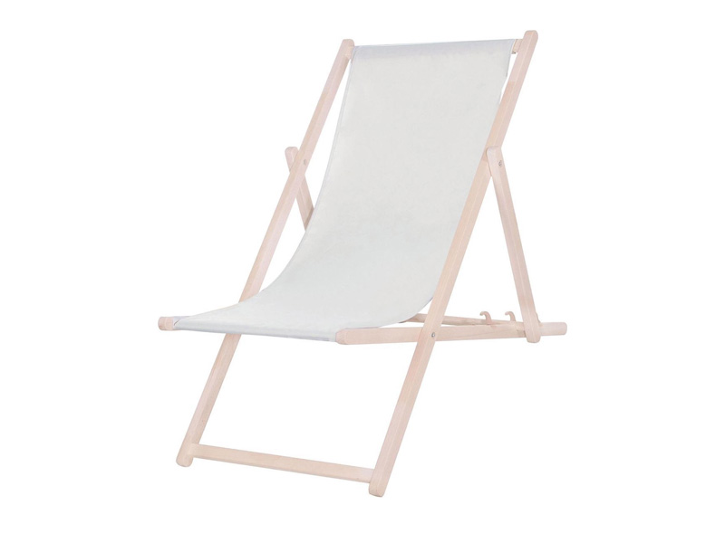 Platinet houten strandstoel