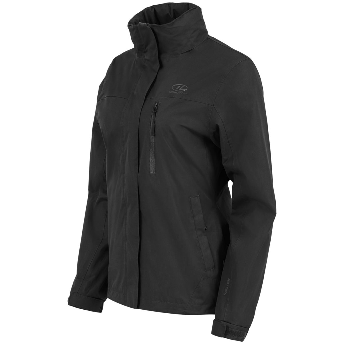 Highlander Outdoorjas Kerrera Dames Polyester Zwart Maat Xxl