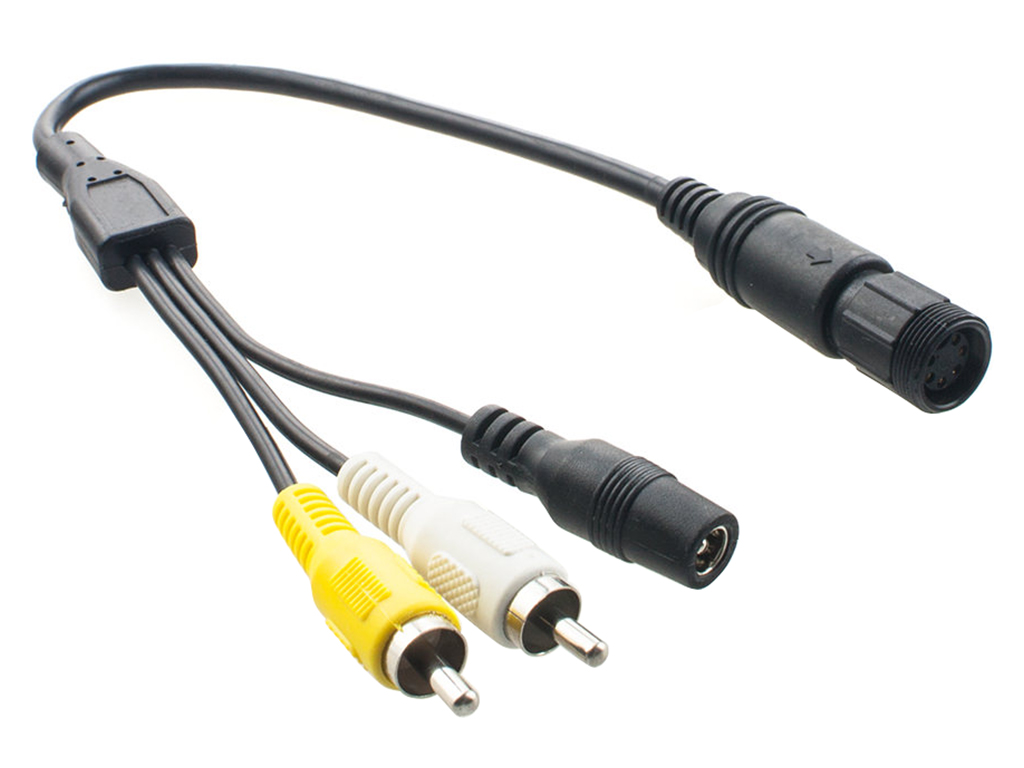 Maxxcount 6-pin Waeco/Dometic achteruitrijcamera aansluitkabel