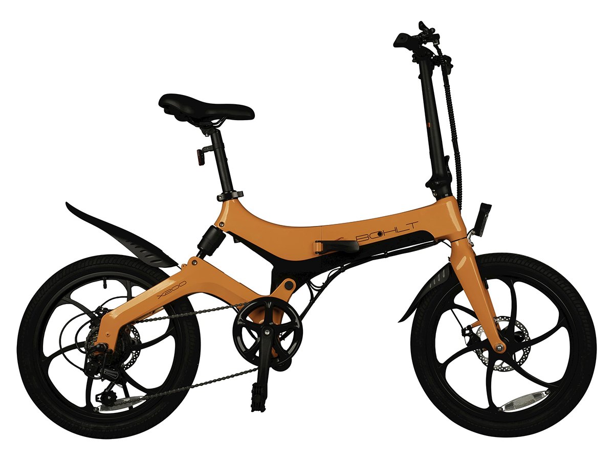 Bohlt X200 oranje elektrische vouwfiets