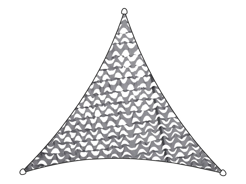 Livin' Outdoor Camouflagenet Polyester Driehoek 3.6m