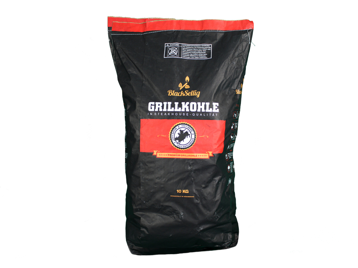 BlackSellig 10 kg Steakhouse houtskool