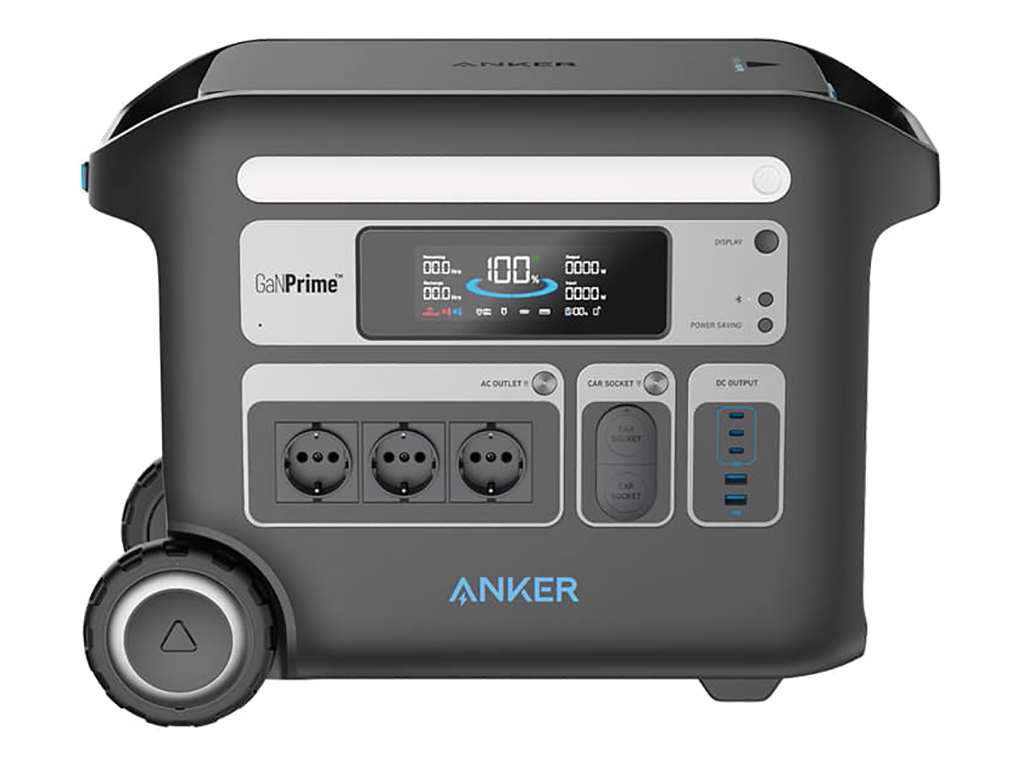 Anker 767 - PowerHouse - LifePO4 - 2048Wh - 2300W - generator - power -station