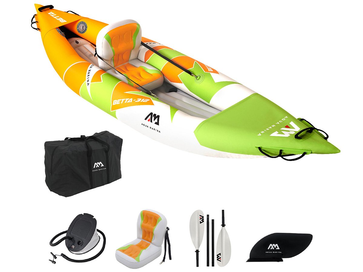 Aqua Marina Betta HM K0 312 Kajak 2021 Opblaasbaar - 1 Persoons