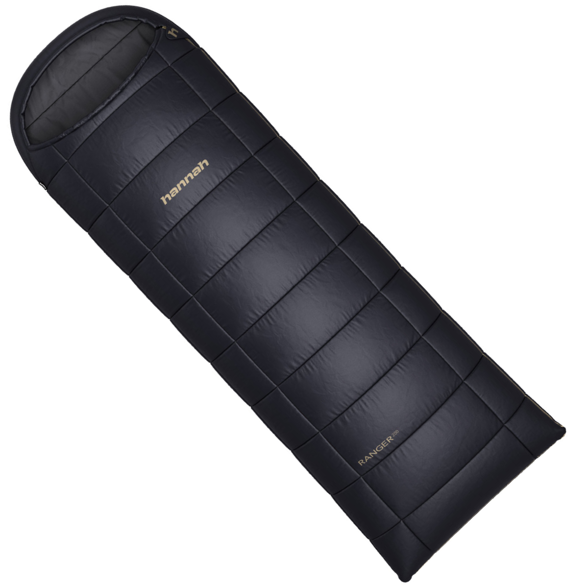 Hannah Outdoor slaapzak dekenmodel Ranger 200 Parisian Night R -11°C - Zwart