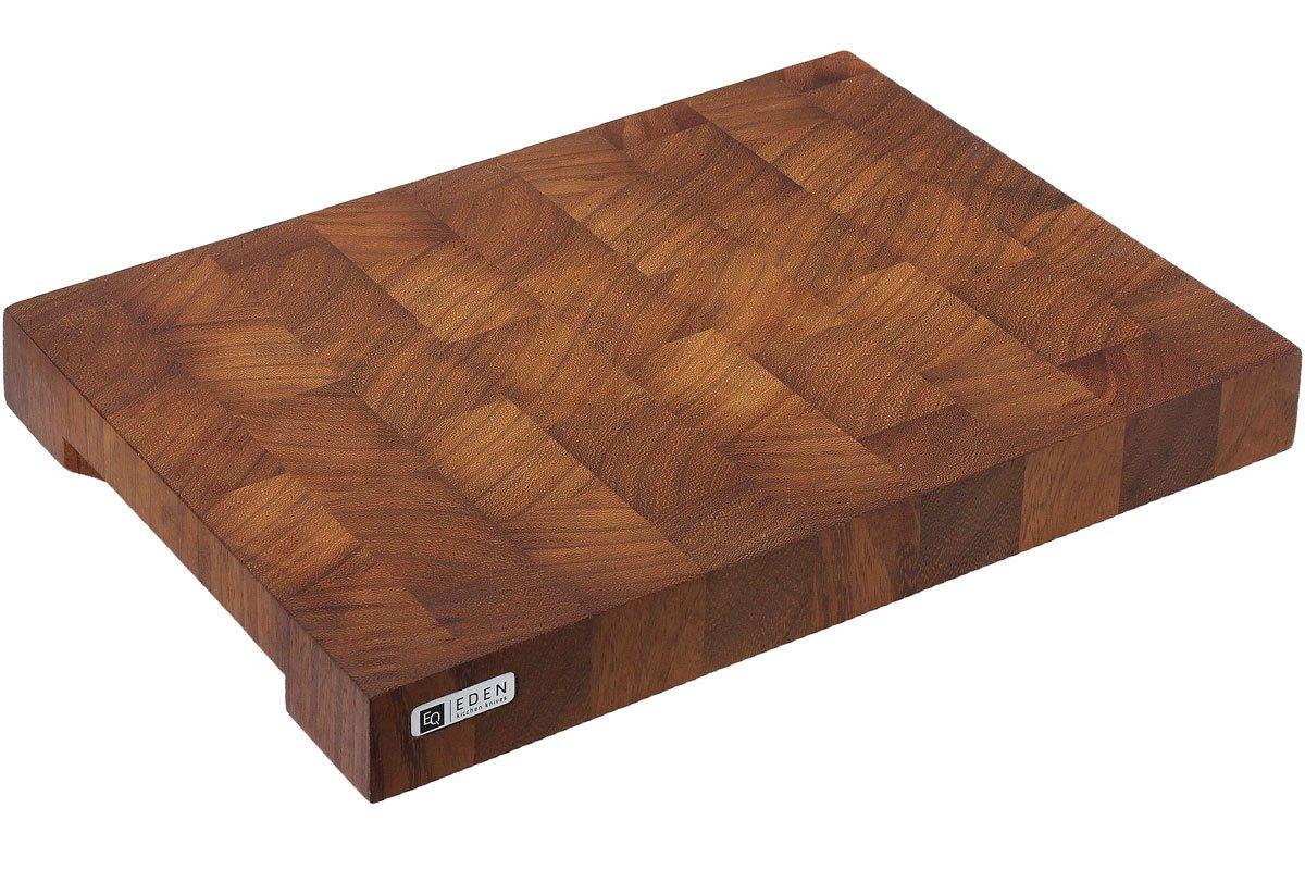 Eden Luxe Handgemaakte Snijplank 37x27 cm EQP006-3727 Irokohout