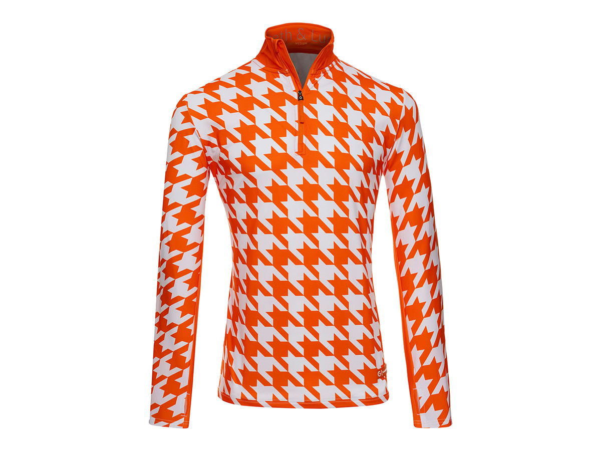 Gareth & Lucas Skipully The Seventeen - Heren L - 100% Gerecycled Polyester - Midlayer Sportshirt - Wintersport