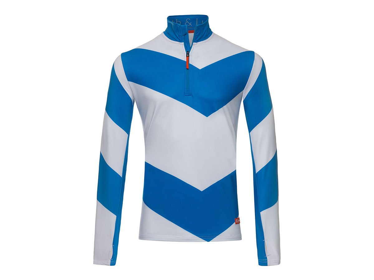 Gareth & Lucas Skipully The Twenty-One - Heren XL - 100% Gerecycled Polyester - Midlayer Sportshirt - Wintersport
