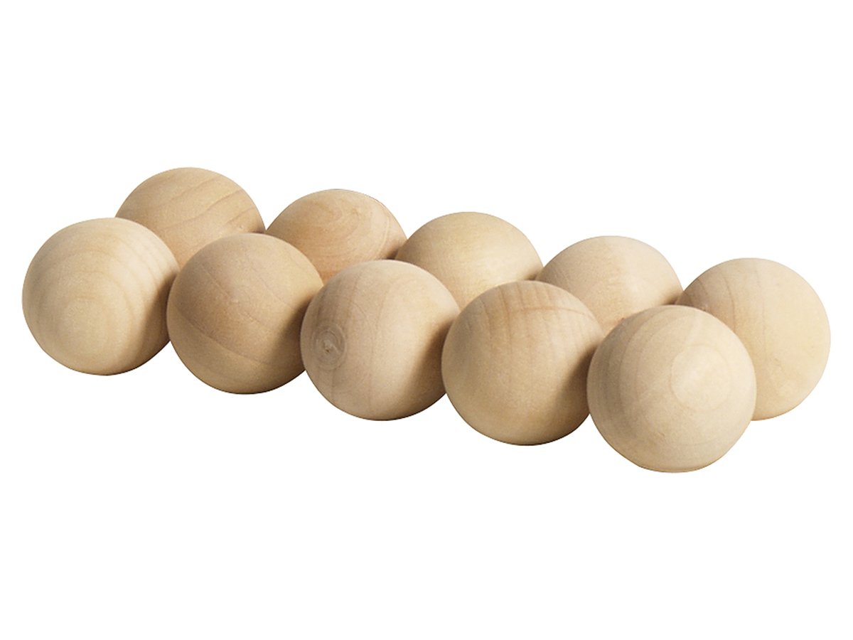 Jeu de boules buts naturel 10 stuks