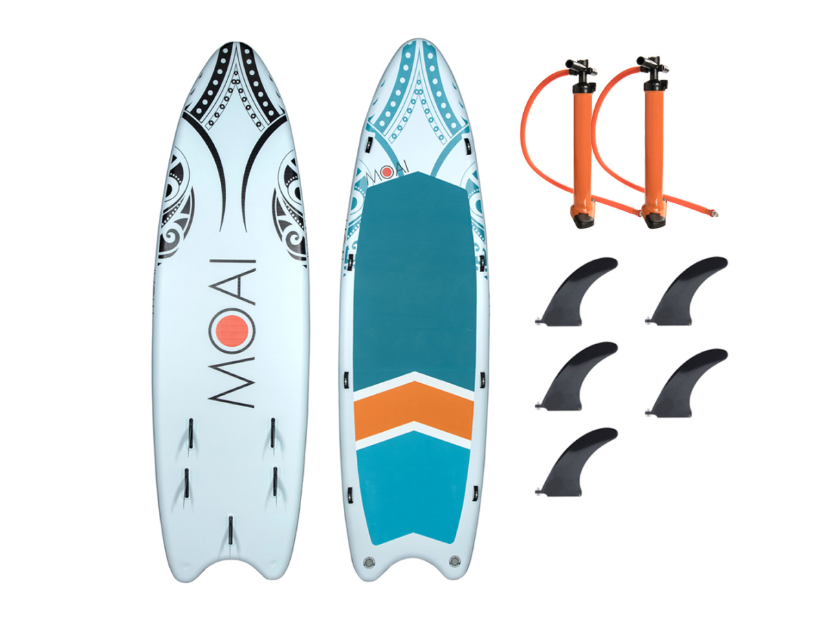 MOAI BIG BOARD 18′ Opblaasbaar SUP Board Set