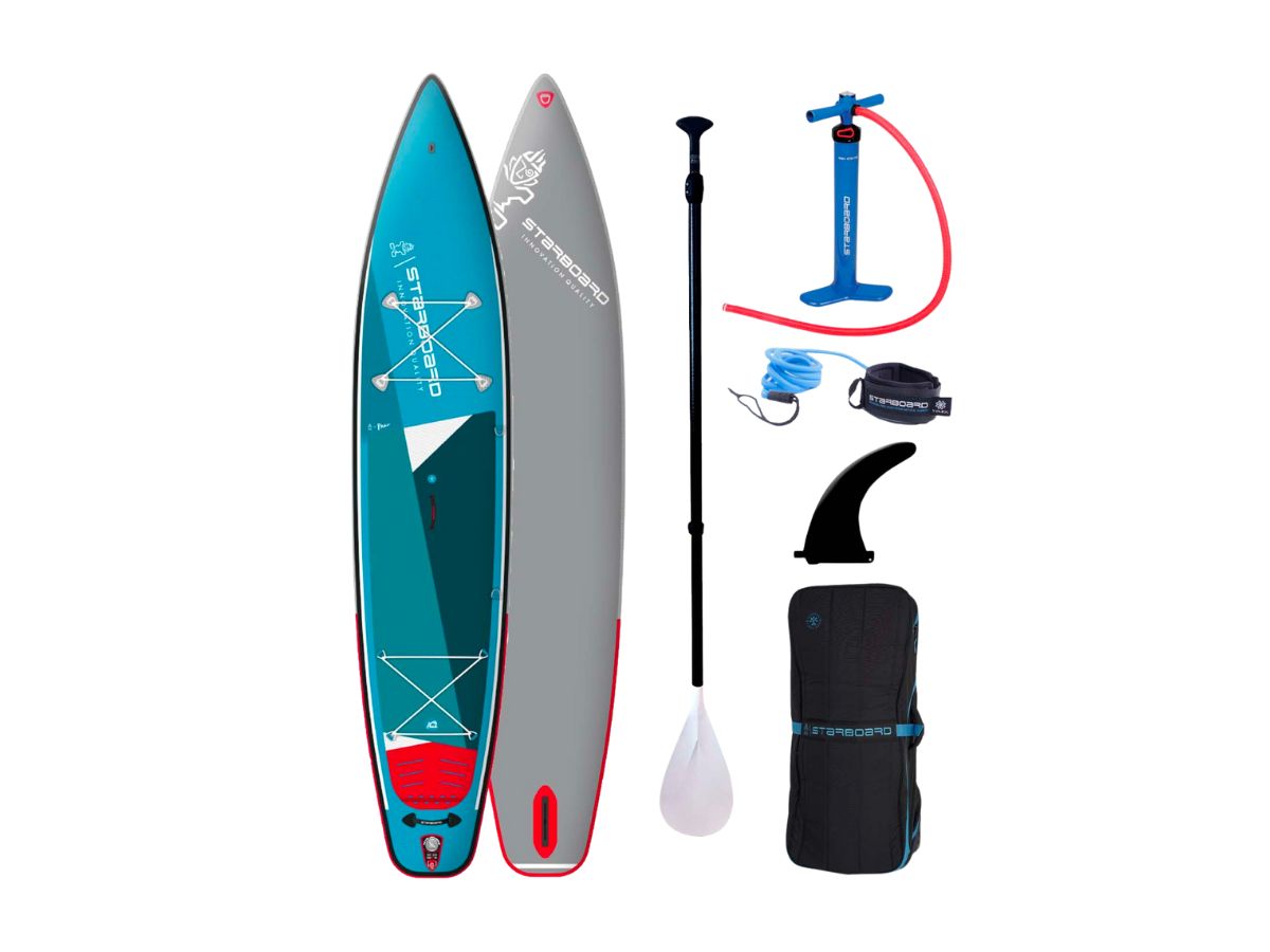 Starboard Touring Zen Single Chamber 12'6 opblaasbare SUP set