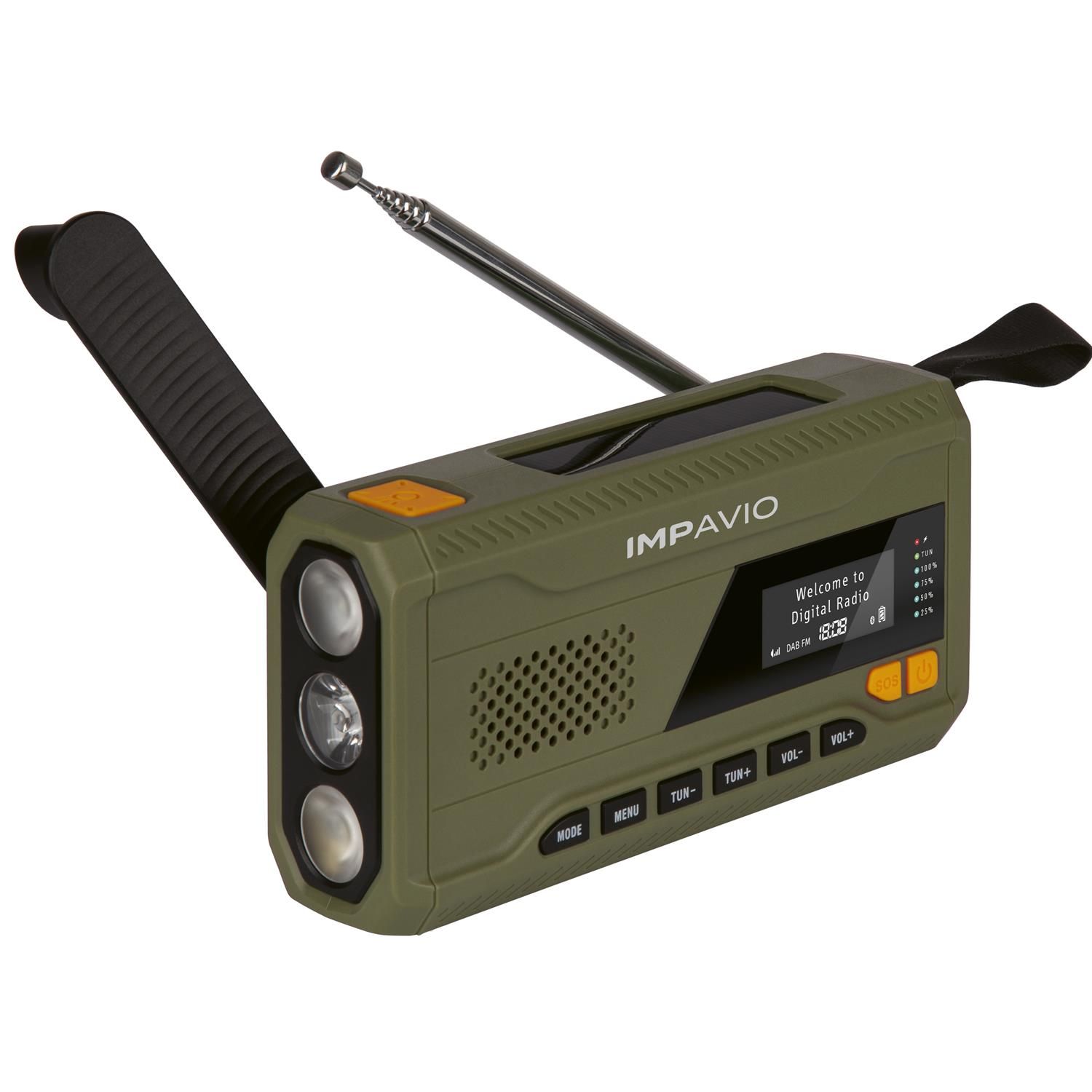 IMPAVIO DAB 1 DAB+/FM zwengelradio
