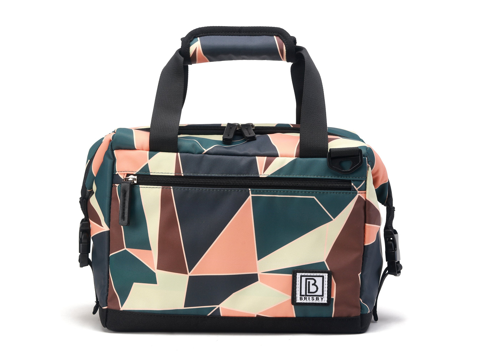 Brisby 4 Laags Geïsoleerde Koeltas - Lunchtas 12 Liter - Extra Ruimte Uitvouwbaar- Abstract Colours