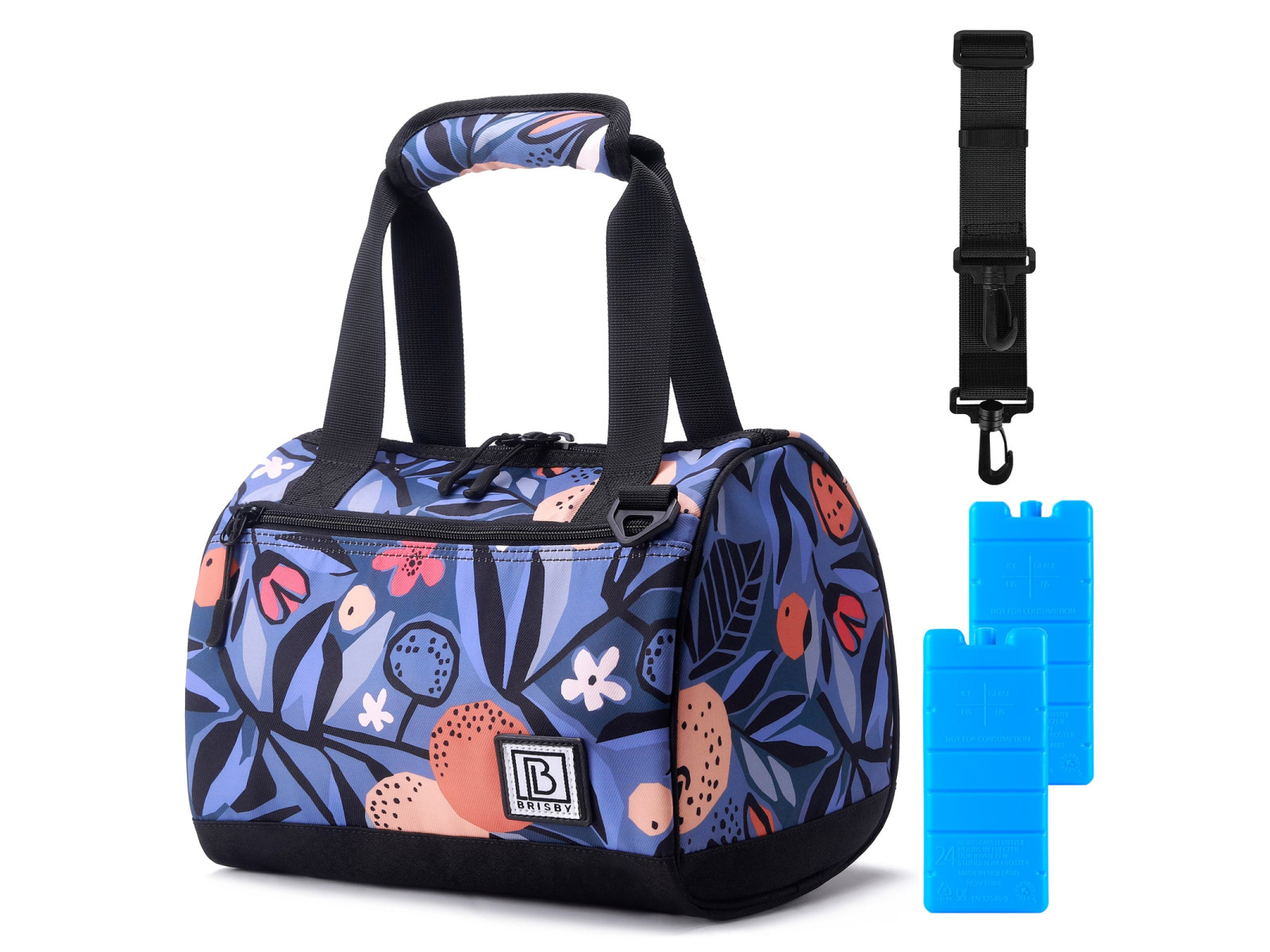 Brisby 4 Laags Geïsoleerde Koeltas - Lunchtas 10 Liter - Valencia