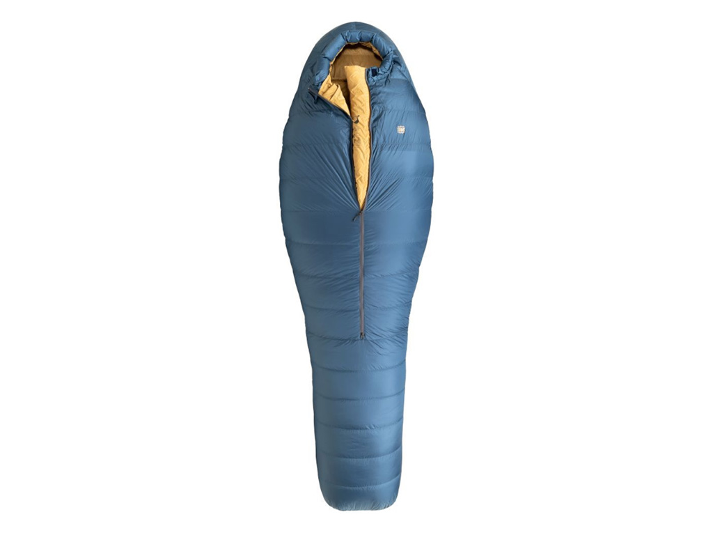 Turbat mummyslaapzak Down Kuk 700 Legion Blue -35°C - Blauw
