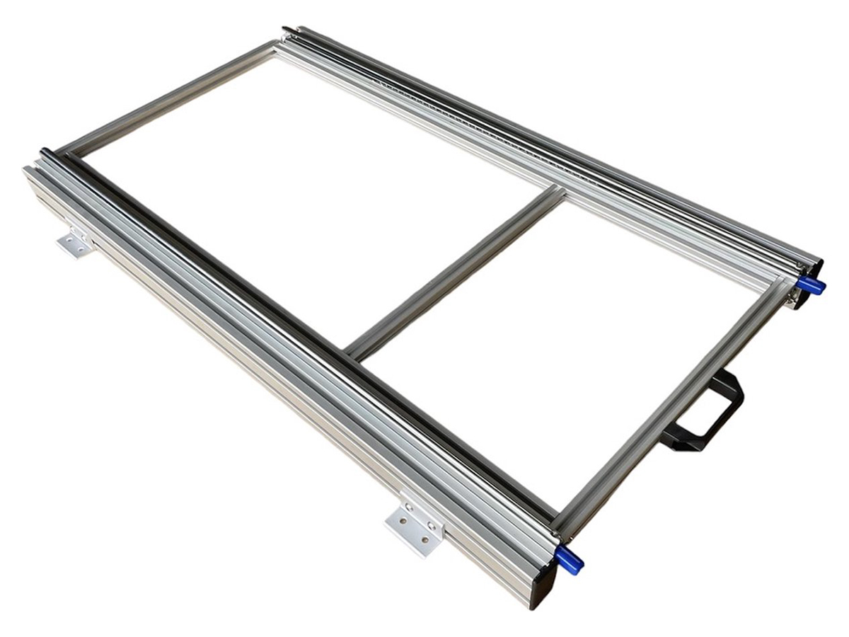 Aluminium schuifplateau voor camper 90x40 cm - 130 kg draagvermogen