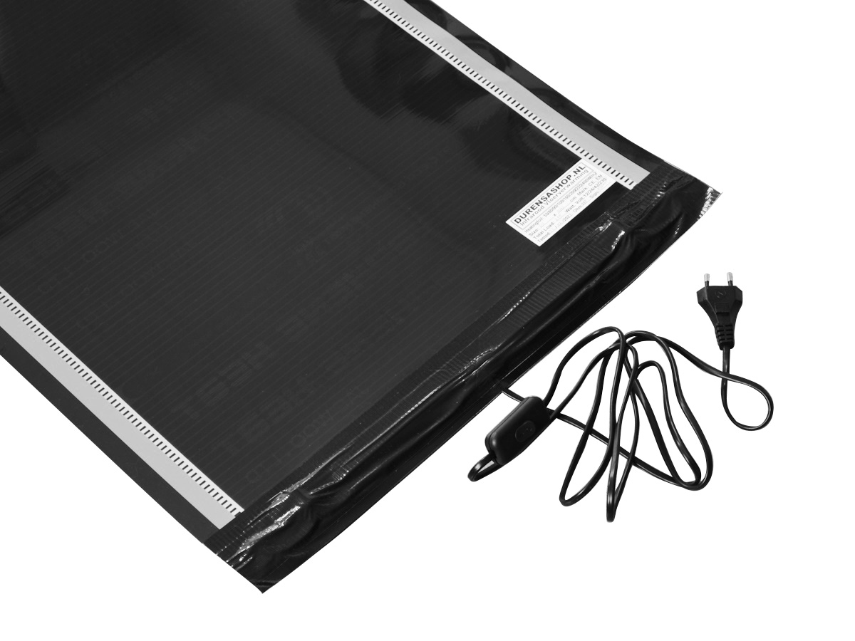 Karpet verwarming / parket verwarming / infrarood folie woonkamer verwarmingsfolie elektrisch 50 cm x 150 cm
