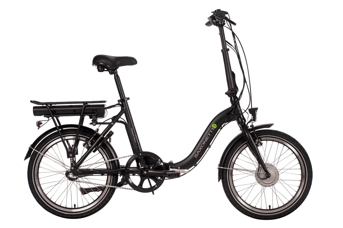 Elektrische vouwfiets, Compact Plus S, voorwielmotor, Nxs 3, matzwart