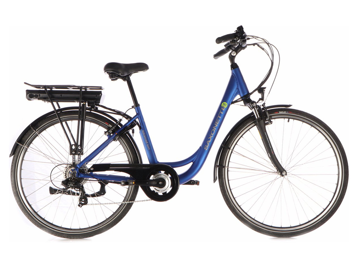 Elektrische damesfiets Advanced Sport, 45 cm, 7 sp, blauw