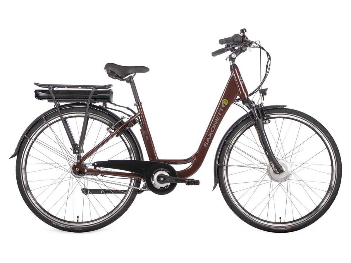 Elektrische damesfiets City Plus, 50 cm, Nxs 7, rood