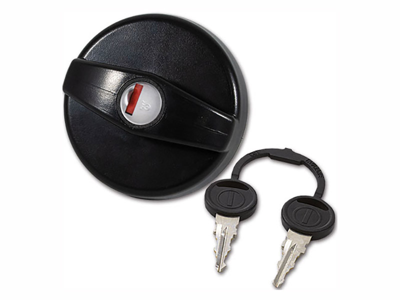 Waterdop Fiat met sleutels zwart