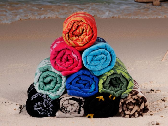 PHLOX 90 x 160 cm strandlaken - turtle
